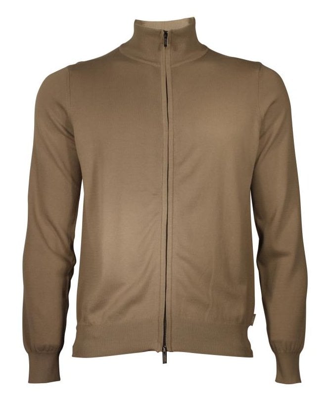 Armani Collezioni Knitwear Zip Through