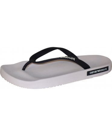 Armani Ea Flip Flop Style Sandle Moulded