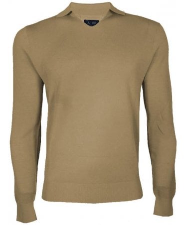 Armani Knitwear Cotton V-neck Collar