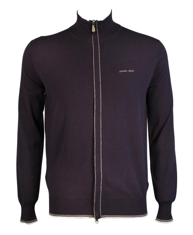 Armani Jeans Armani Knitwear Two-way Zip-thru