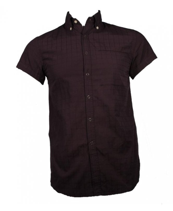 Armani Jeans Armani Shirt Short Sleeved Check Shirt