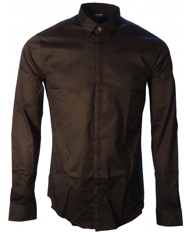 Armani Jeans Armani Shirts Classic Stretch Fabric