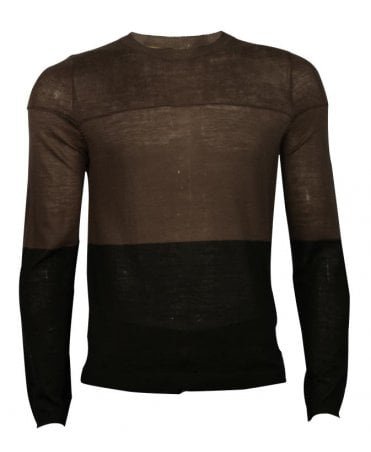 C.n.c Jumper Light Weight Twotone Knit