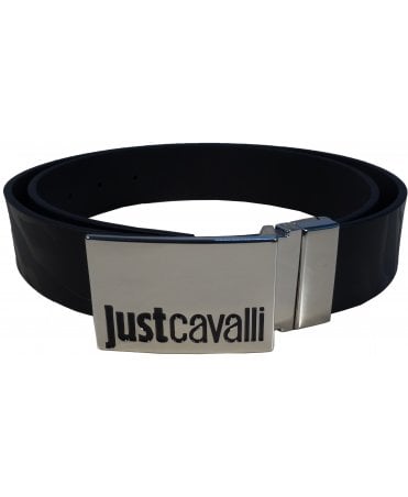 Cavalli Belt Slim Strap Cavalli Buckle