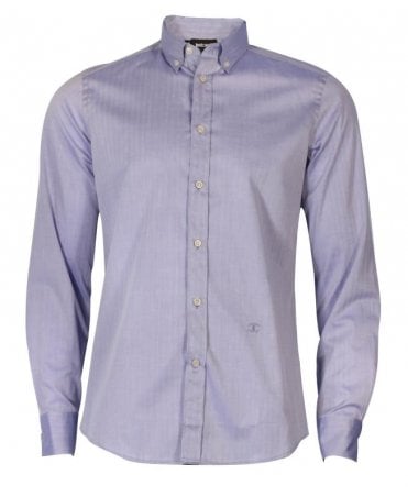 Cavalli Button Down Collar Shirt