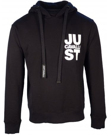 Cavalli Hoodie Overhead Chest Logo