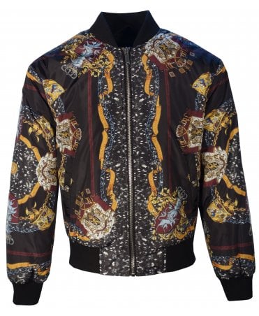 Cavalli Jacket Bomber Shield/logo Patern