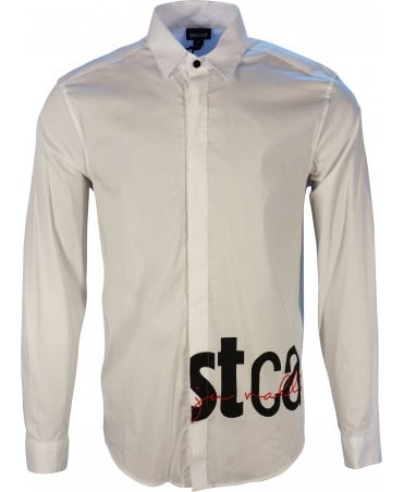 Cavalli Shirt Bold Letters/embroidery