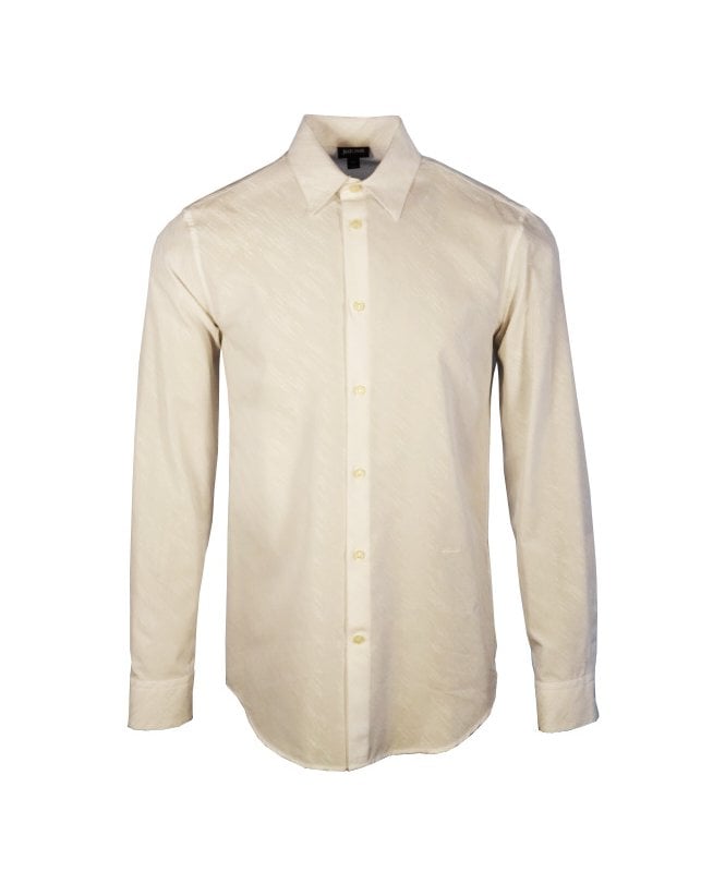 Cavalli Shirt Tonal Jaquard Pattern