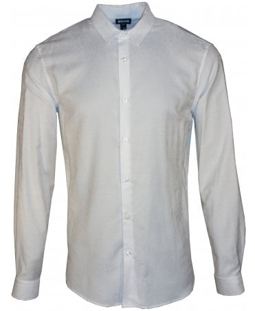 Cavalli Shirt Tonal Jaquard Pattern