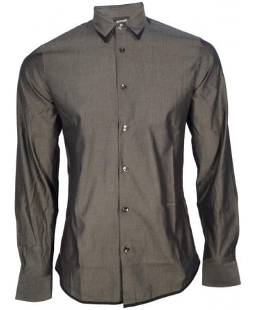 Cavalli Shirt Trim Collar & Hem Detail