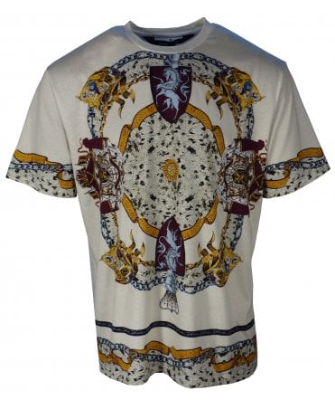 Cavalli T-shirt All Over Shield Logo