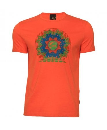 Cavalli T-shirt Large Front Print Logo