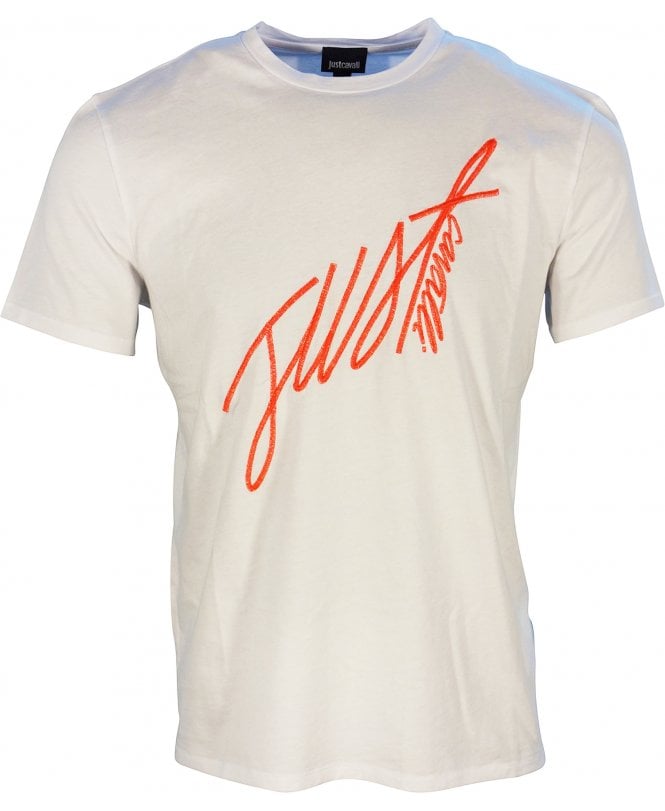 Cavalli T-shirt Signature Embroidery