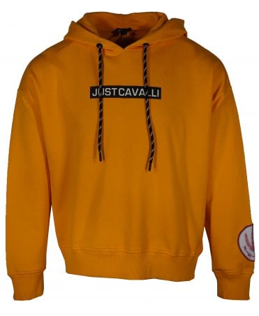 Cavalli Top Overhead Hoody Logo Strip