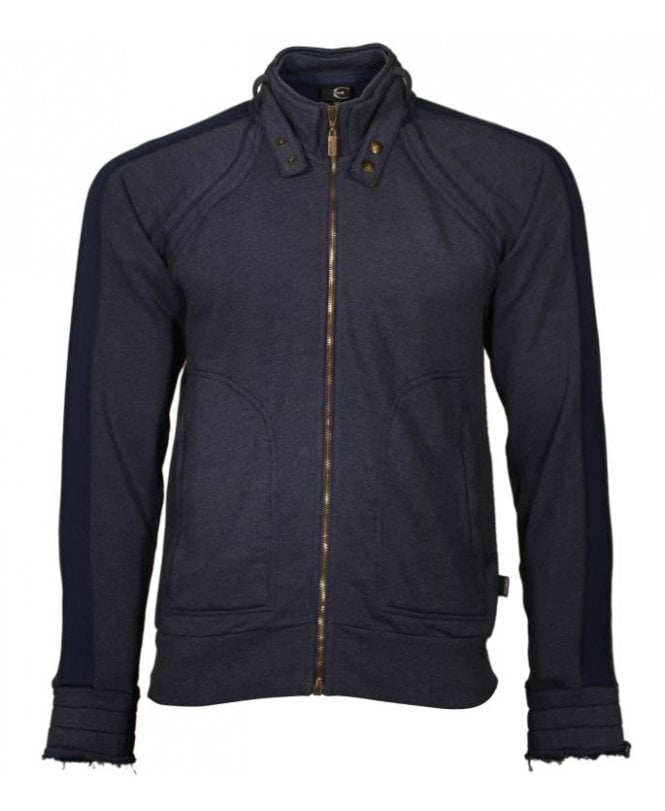 Cavalli Top Zip Thru Logo Badge On Back
