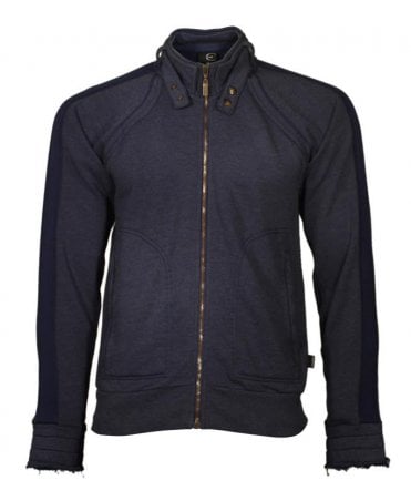 Cavalli Top Zip Thru Logo Badge On Back