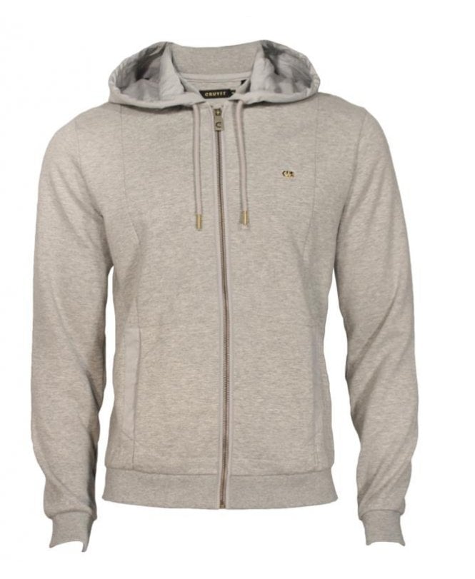 Cruyff Top Hooded Zip Thru With Badge