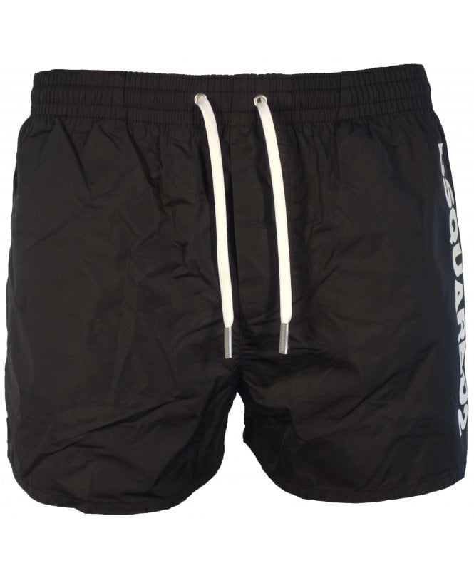 Dsquared2 Shorts Beach Midi Logo Leg