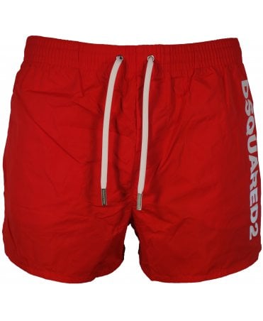Dsquared2 Shorts Beach Midi Logo Leg