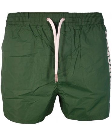 Dsquared2 Shorts Beach Midi Logo Leg