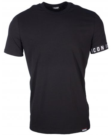 Dsquared2 T-shirt Icon Logo Sleeve Band