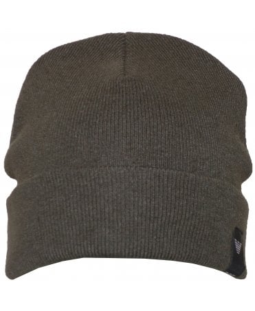 Emporio Armani Hat Beanie Logo Tab Side