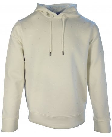 Emporio Armani Hoodie Allover Eagle Logo