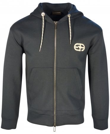 Emporio Armani Hoodie Zipper Ea Emb Logo