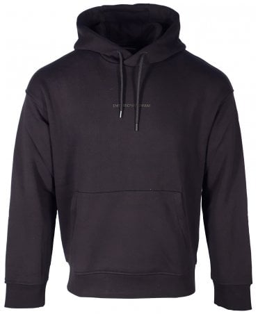 Emporio Armani Hoody Logo Front Back