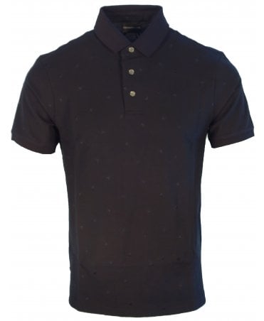 Emporio Armani Polo  Allover Eagle Logo