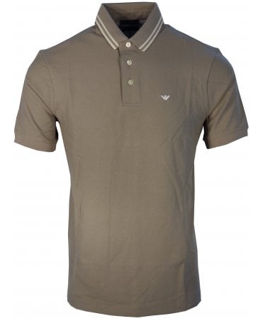 Emporio Armani Polo Logo Back Collar