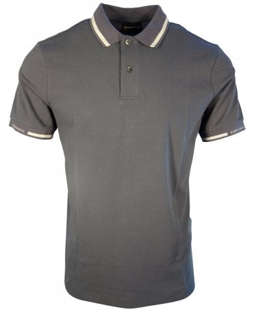Emporio Armani Polo Logo Sleeve Bands