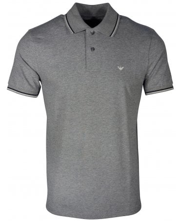 Emporio Armani Polo Pk Jeresy Stripe Tip