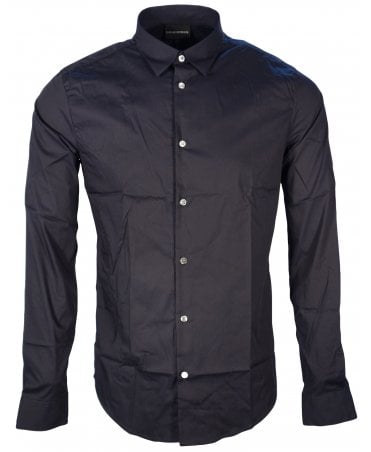 Emporio Armani Shirt Logo Tape Placket