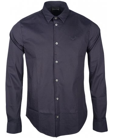Emporio Armani Shirt Stretch Poplin