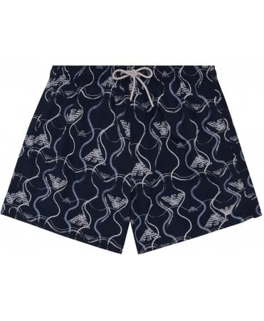 Emporio Armani Shorts All Over Print