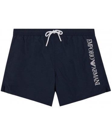 Emporio Armani Shorts Beach Emb Logo Leg