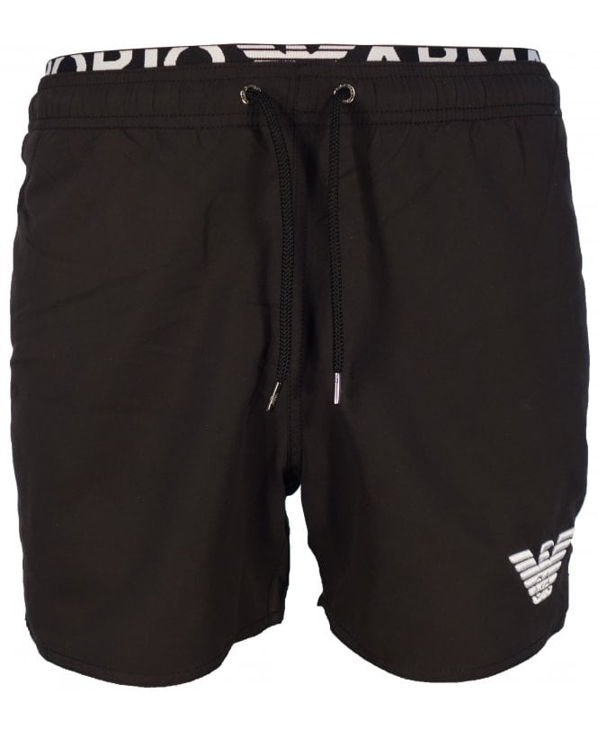 Emporio Armani Shorts Beach Logo Band