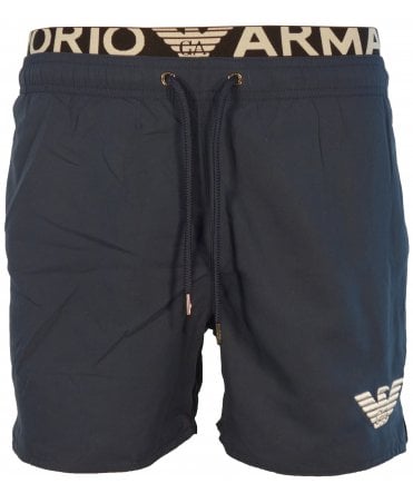 Emporio Armani Shorts Beach Logo Band