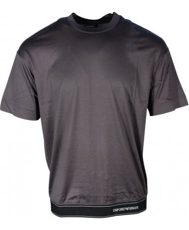 Emporio Armani T-shirt Logo Hem Band