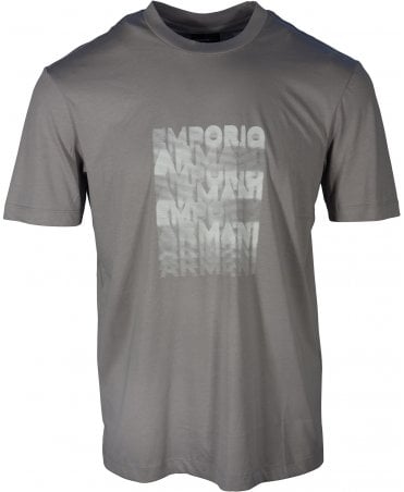 Emporio Armani T-shirt Repeat Logo Front