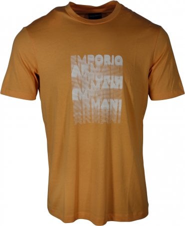 Emporio Armani T-shirt Repeat Logo Front