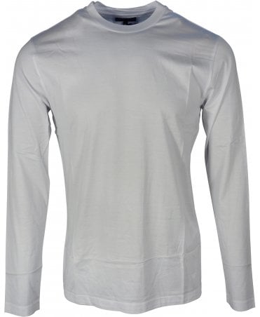 Emporio Armani Tee Long Sleeve Logo Hem