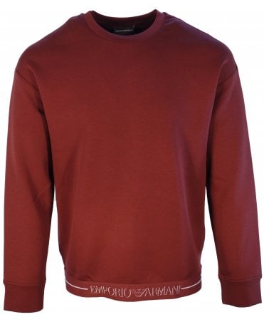 Emporio Armani Top/sweat Tape Logo Hem
