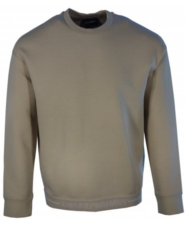 Emporio Armani Top/sweat Tape Logo Hem