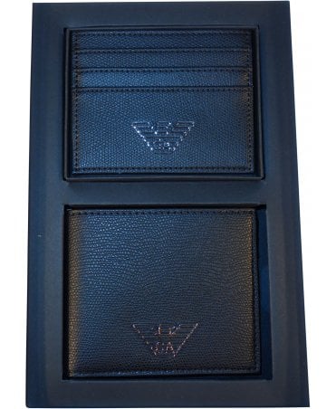 Emporio Armani Wallet & Card Holder Set