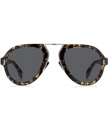 Fendi Sunglasses Ff Tortoise Shell Frame