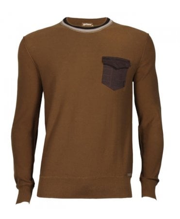 Galliano Cotton Knit Jumper, Crew Neck