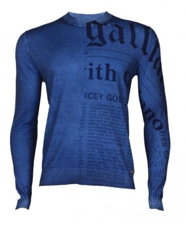 Galliano Crew Neck Jumper